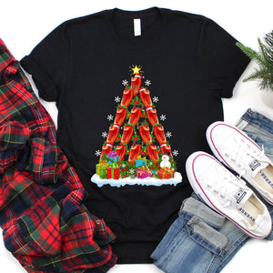 Red Pepper Christmas Tree Red Pepper Xmas T-Shirt for Men Women Girls Kids