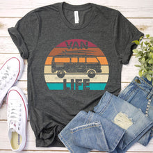 Load image into Gallery viewer, Retro Camper Van Life Vintage Vanlife T-Shirt
