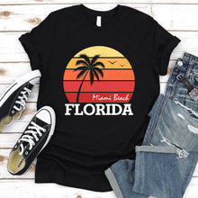 Load image into Gallery viewer, Family Summer Vacation Men Women Girls Miami Beach Florida T-Shirt

