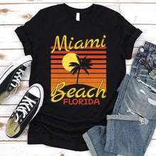 Load image into Gallery viewer, Family Summer Vacation Men Women Girls Miami Beach Florida T-Shirt

