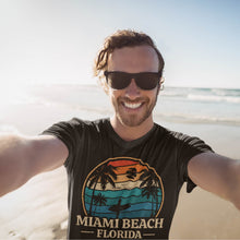 Load image into Gallery viewer, Family Summer Vacation Men Women Girls Miami Beach Florida T-Shirt
