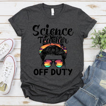 Load image into Gallery viewer, Womens Funny Summer End Of School Year - Teacher Off Duty T-Shirt
