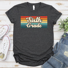 Load image into Gallery viewer, 6th Grade Squad Sixth Teacher Student Team Back To School T-Shirt
