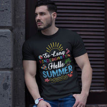 Load image into Gallery viewer, Kids So Long Kindergarten Hello Summer Girl Last Day School T-Shirt
