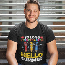Load image into Gallery viewer, Kids So Long Kindergarten Hello Summer Girl Last Day School T-Shirt
