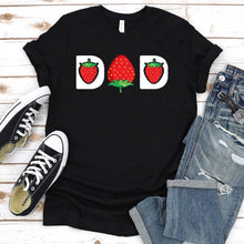 Load image into Gallery viewer, Fruit Lover Funny Strawberry Dad Father&#39;s Day T-Shirt
