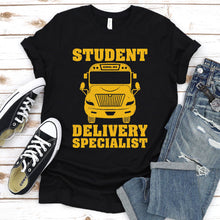 Load image into Gallery viewer, Student Delivery Specialist Funny School Bus Driver Father&#39;s Day T-shirt
