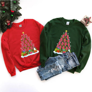 Sweet Potato Christmas Tree Sweet Potato Xmas T-Shirt for Men Women Girls Kids