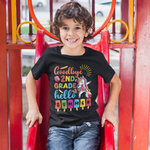 Load image into Gallery viewer, Team Funny Unicorn Goodbye 2nd Grade Hello Summer T-Shirt

