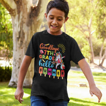 Load image into Gallery viewer, Team Funny Unicorn Goodbye 7th Grade Hello Summer T-Shirt
