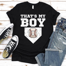 Load image into Gallery viewer, #8 That&#39;s My Boy Baseball Number Shirt-Baseball Mom &amp; Dad Tee
