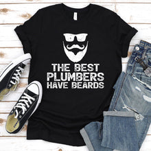 Load image into Gallery viewer, The Best Plumbers Have Beards Funny Plumber Father&#39;s Day T-shirt
