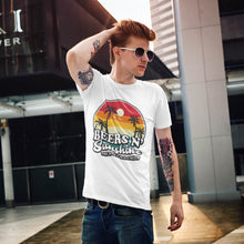 Load image into Gallery viewer, Sunshine And Coffee Retro Summer Vacation T-Shirt
