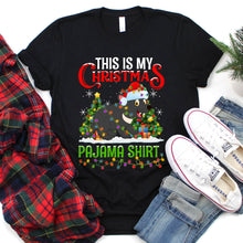 Load image into Gallery viewer, This Is My Christmas Pajama Shirt Lights Tasmanian Devil Christmas T-Shirt
