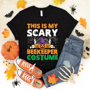 This Is My Scary Beekeeper Costume Halloween Tshirt