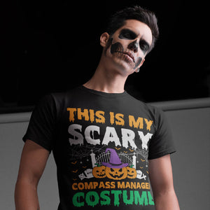 This Is My Scary Compass Manager Costume Halloween Tshirt