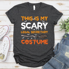 Load image into Gallery viewer, This Is My Scary Legal Secretary Costume Halloween Gifts T-Shirt
