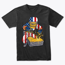 Load image into Gallery viewer, Welder American Flag USA Patriotic Welder Gift T-Shirt
