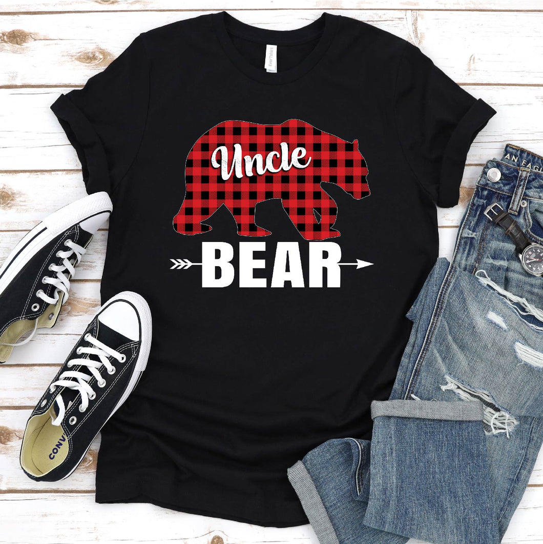 Uncle Bear Pajama Shirt Uncle Bear Father's Day T-shirt