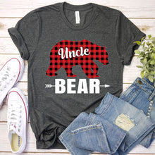 Load image into Gallery viewer, Uncle Bear Pajama Shirt Uncle Bear Father&#39;s Day T-shirt
