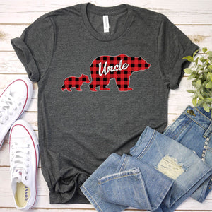 Uncle Bear Shirt Uncle Bear Father's Day Pajama T-shirt