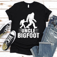 Load image into Gallery viewer, Uncle Bigfoot Shirt Uncle Bigfoot Father&#39;s Day T-shirt
