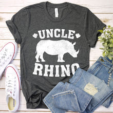 Load image into Gallery viewer, Uncle Rhino Shirt Uncle Rhino Father&#39;s Day T-shirt
