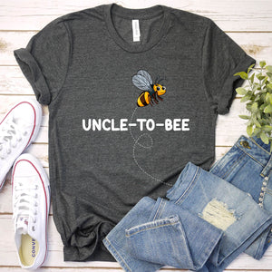 Mens Uncle To Bee Honeybee Beekeeper New Uncle Fathers Day T-Shirt