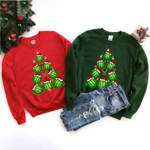 Load image into Gallery viewer, Watermelon Christmas Tree Watermelon Xmas T-Shirt for Men Women Girls Kids
