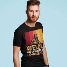 Load image into Gallery viewer, Welder An Engineer Funny Welders Vintage T-Shirt
