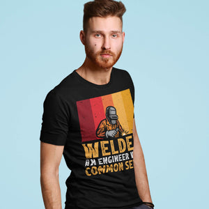 Welder An Engineer Funny Welders Vintage T-Shirt