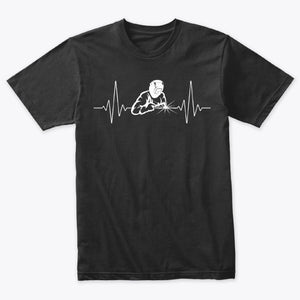 Welder Lover Welding Heartbeat T-Shirt
