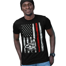 Load image into Gallery viewer, Welder American Flag USA Patriotic Welder T-Shirt
