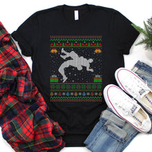 Load image into Gallery viewer, Funny Ugly Wrestling Xmas Sweater Wrestling Martial Arts Christmas T-Shirt
