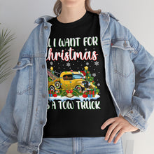 Load image into Gallery viewer, Tow Truck Xmas Shirt All I Want For Christmas Is A Tow Truck T-Shirt
