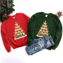 Load image into Gallery viewer, Eggs Christmas Tree Eggs Xmas T-Shirt for Men Women Girls Kids
