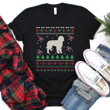 Load image into Gallery viewer, Ugly Golden Doodle Xmas Sweater Style Santa Golden Doodle Christmas T-Shirt
