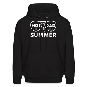 Unisex Hot dad Summer Hoodie - black