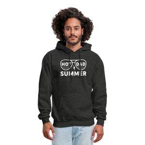 Unisex Hot dad Summer Hoodie - charcoal grey