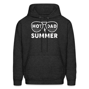Unisex Hot dad Summer Hoodie - charcoal grey